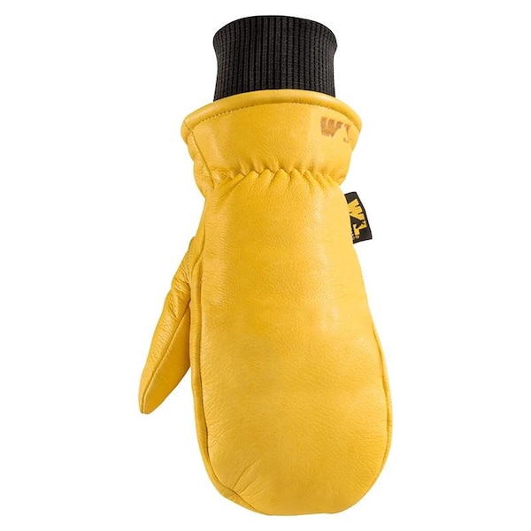 Wells Lamont HyraHyde Men's Indoor/Outdoor Work Mittens Black/Yellow XL 1 pair 1217XL - main